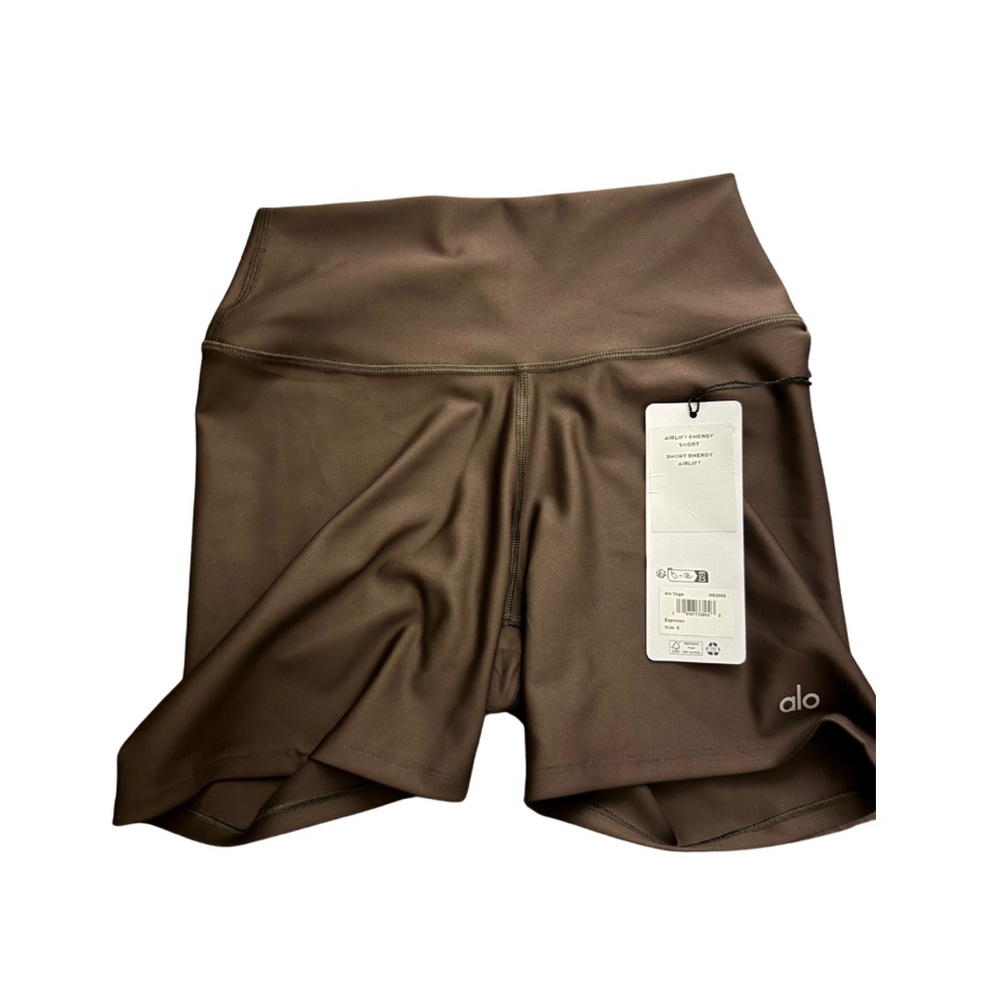 ALO Yoga Women's Brown Shorts- NWT size S in Espresso